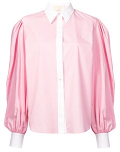 Sara battaglia рубашка с объемными рукавами 2 розовый Sara battaglia