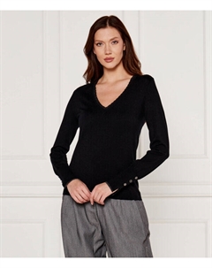 Свитер Regular fit, черный Liu jo