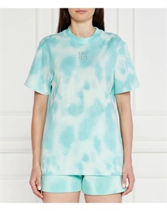 Винтажная футболка Comfort fit, бирюзовый Hugo