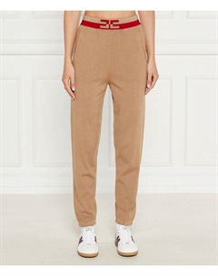 Брюки Regular fit, коричневый Elisabetta franchi