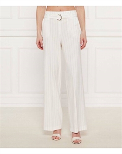Брюки Flare fit, белый Liu jo