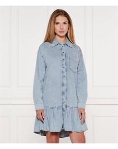 Платье из денима, синий Liu jo