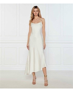 Атласное платье katea-1, экрю Hugo