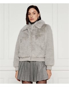 Шуба, серый Guess jeans