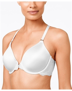 Закрытый кружевной бюстгальтер на косточках One Fab Fit 7112, белый Maidenform