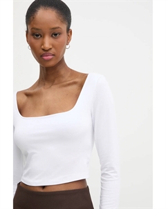 Лонгслив, белый Answear lab