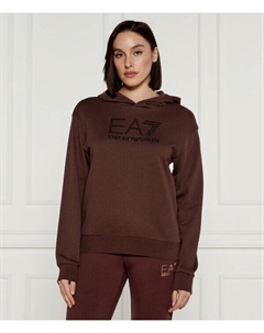 Свитер Regular fit, коричневый Ea7