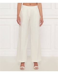 Льняные брюки халати Regular fit, белый Hugo