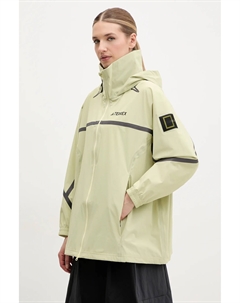 Куртка-дождевик TERREX x National Geographic, бежевый Adidas