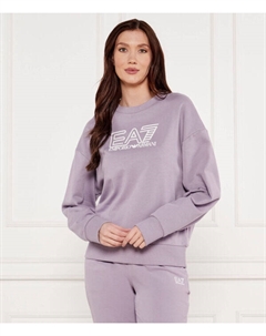 Свитер Loose fit, лавандовый Ea7