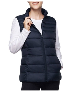 Женский легкий пуховик, синий Rokka&rolla