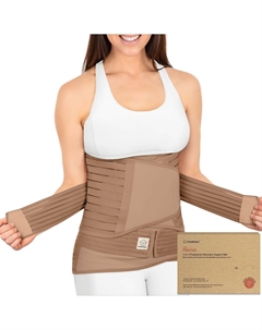 Послеродовой бандаж для живота Revive 3 в 1, послеродовое восстановление, корректирующее белье для послеродового пояса Keababies