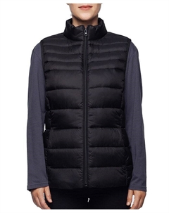 Женский легкий пуховик, черный Rokka&rolla