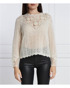 Шерстяной свитер Regular fit, белый Twinset