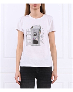 Футболки Regular fit, белый Liu jo