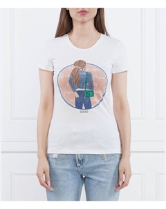 Футболки Regular fit, белый Liu jo