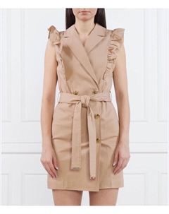 Платье с поясом, желтый Liu jo