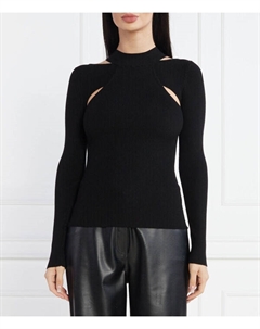 Блузка шариц Regular fit, черный Hugo