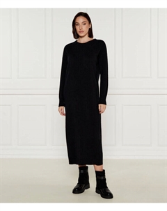 Шерстяное платье, черный Liu jo