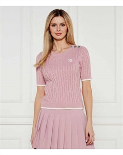 Свитер Slim fit, розовый Liu jo