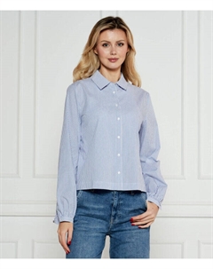 Рубашка 58 b58bella Loose fit, синий Joop