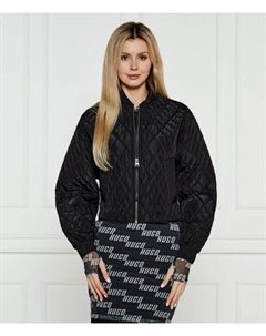 Куртка-Бомбер полная-1 Relaxed fit, черный Hugo