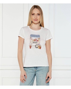 Футболки Regular fit, белый Liu jo