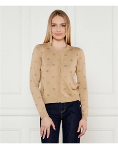 Кардиган Regular fit, желтый Liu jo