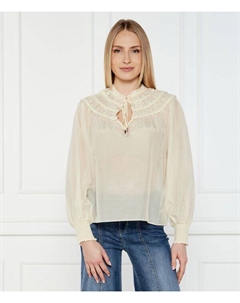 Блуза Regular fit, бежевый Liu jo