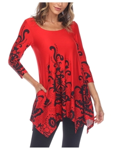 Женская туника Yanette, красный White mark