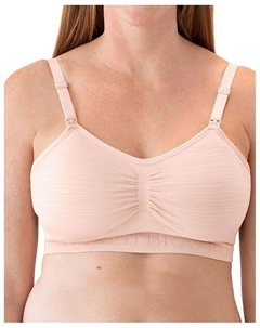 Для беременных Sublime сцеживание без помощи рук и усилитель; Бюстгальтер для кормления - подходит для s 30B-36D, розовый Kindred bravely