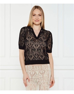 Свитер Regular fit, черный Liu jo