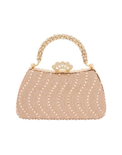 Наплечная сумка, цвет champagne Faina