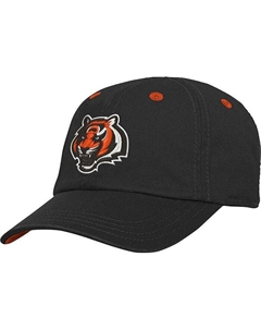 Черная гибкая шапка с напуском для мальчиков и девочек Cincinnati Bengals Team, черный Outerstuff
