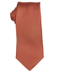 Мужской атласный однотонный удлиненный галстук Construct