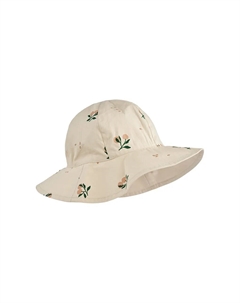 Amelia Двусторонняя шляпа от солнца для детей, бежевый Liewood