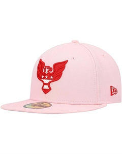 Мужская розовая приталенная шляпа DC United Pastel Pack 59FIFTY New era