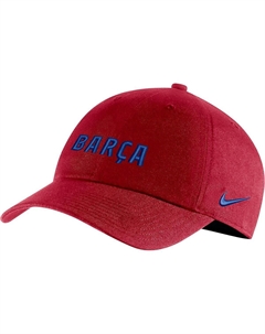 Мужская регулируемая кепка малинового цвета Barcelona Campus Performance Nike
