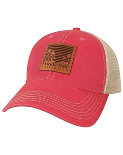 Мужская розовая регулируемая шляпа Snapback Snapback Beach Club Palms, штат Флорида League collegiate wear