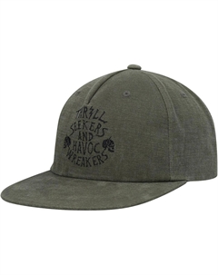 Мужская оливковая кепка No Contest Snapback Fox