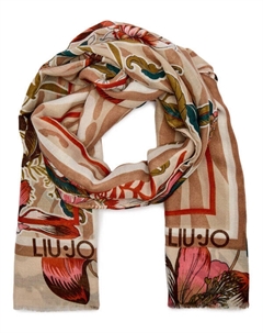 Шарф украл лето, коричневый Liu jo