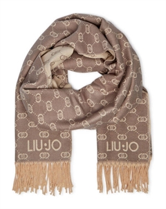 Двусторонний шарф, коричневый Liu jo