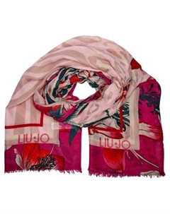 Шарф украл лето, розовый Liu jo