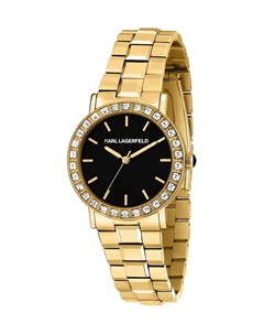 Часы, золотой Karl lagerfeld