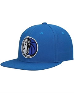 Мужская синяя кепка Dallas Mavericks Ground 2.0 Snapback Mitchell and ness