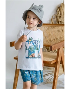 Льняная шапка для детей TADI, синий Jamiks