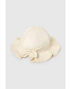 Хлопковая шапка для детей, бежевый Mayoral