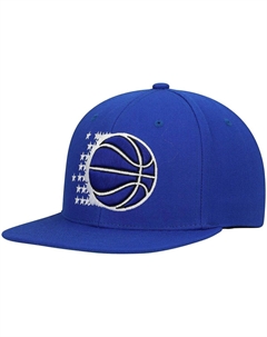 Мужская синяя кепка Orlando Magic Hardwood Classics Team Ground 2.0 Snapback Mitchell and ness