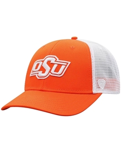 Мужская оранжево-белая кепка Oklahoma State Cowboys Trucker Snapback Top of the world