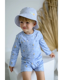 Детская хлопковая шапочка MISZEL, синий Jamiks